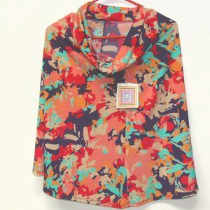 NWT LuLoRue Azure Multicolored Skirt